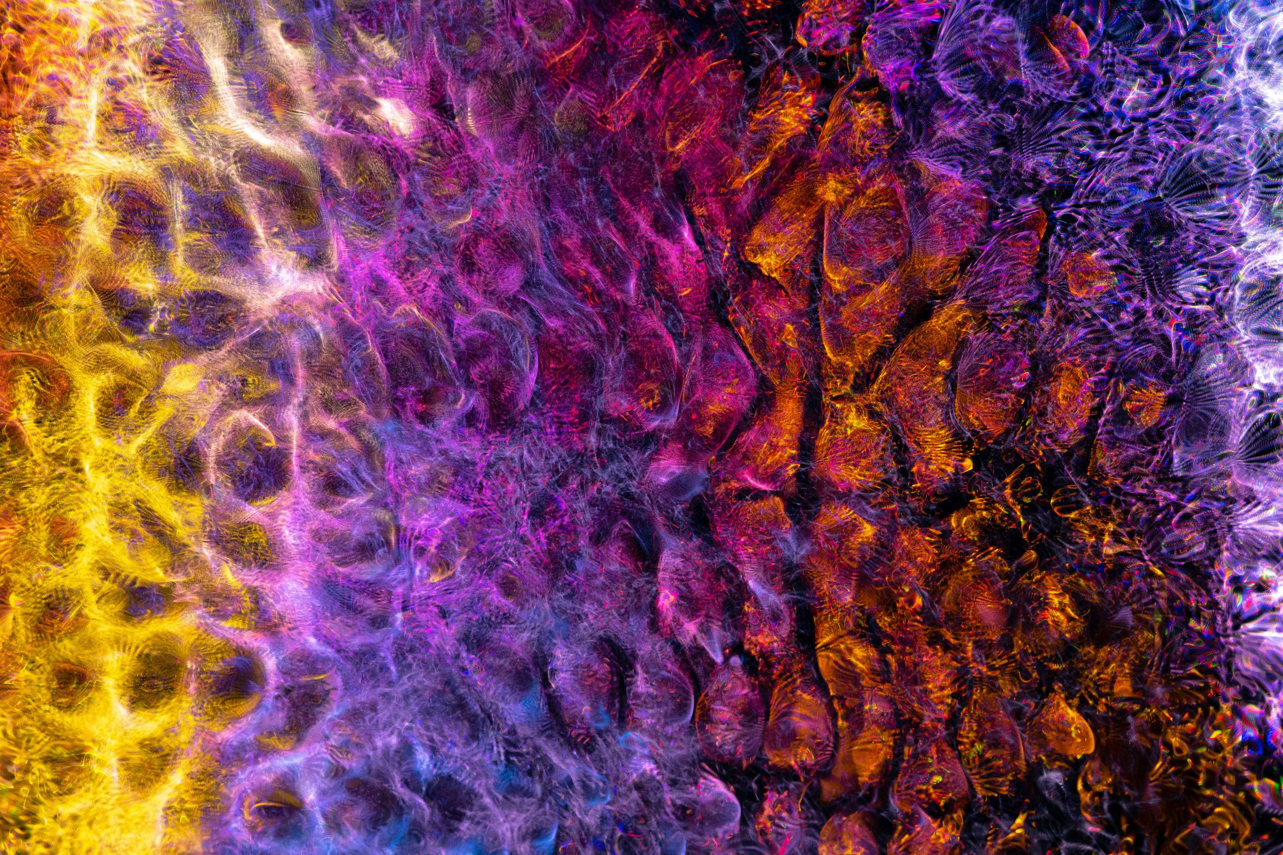 Colorful abstract texture with a vibrant digital design, ideal for backgrounds and artistic projects.